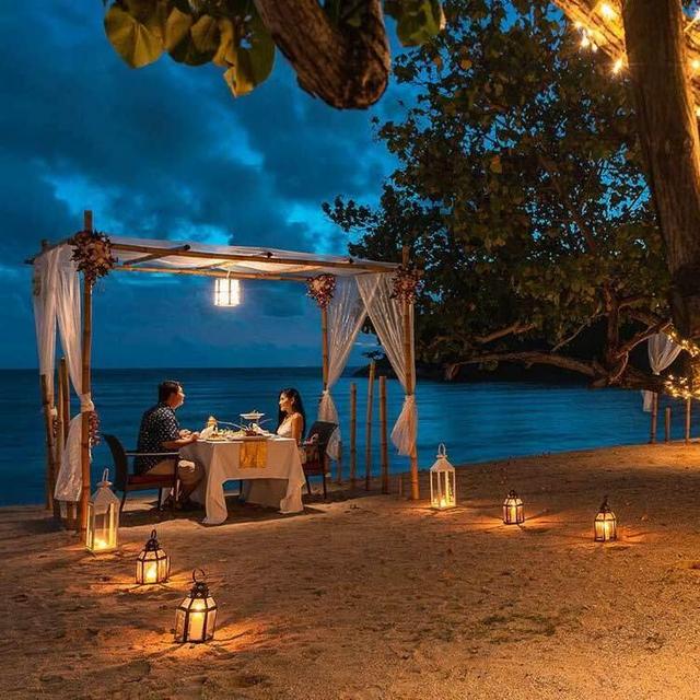 Phuket Honeymoon Private Beach Dinner Date