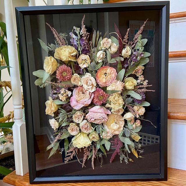 Lauren's Wedding Bouquet - Flower Preservation