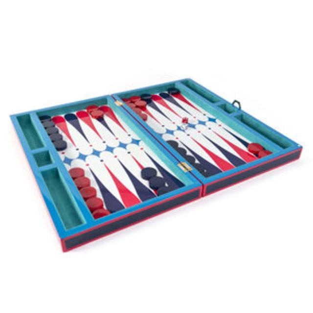 Lacquer Backgammon Set