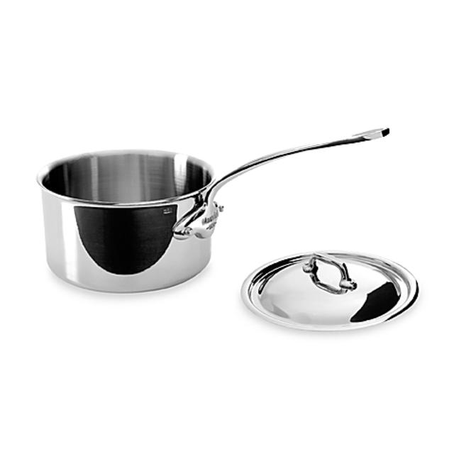Mauviel M'cook Stainless 1.9-Quart Saucepan
