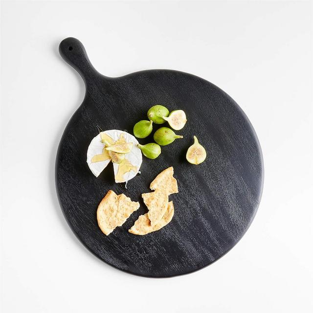 Tondo Round Ebonized Serving Board