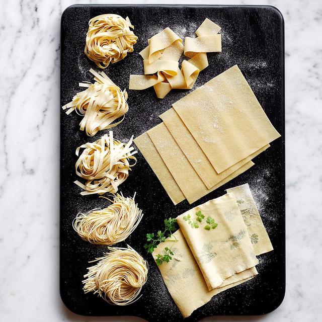 Tondo Rectangle Ebonized Serving Board