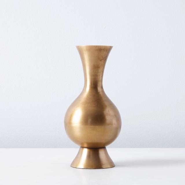 Food52 Vintage-Inspired Large Brass Bud Vase