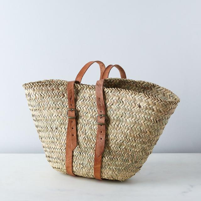 Woven Market Backpack