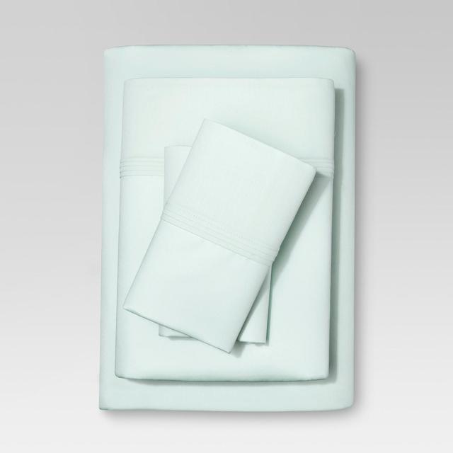Organic Cotton Solid Sheet Set 300 Thread Count - Threshold™