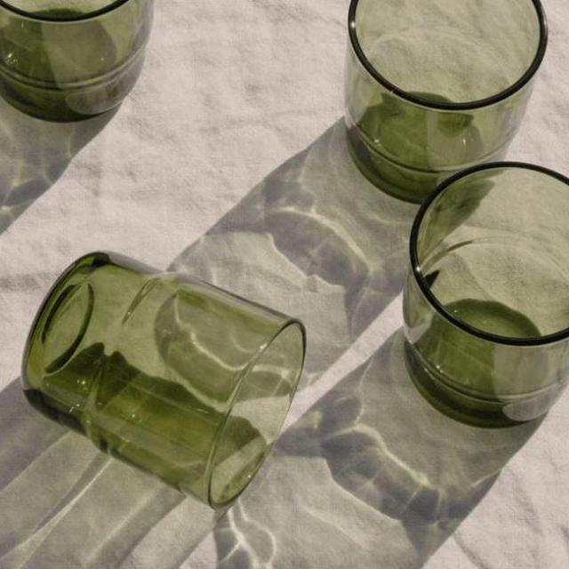 Drinking Glasses (Sage Green)