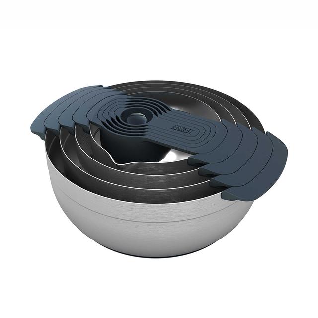 Joseph Joseph® 100 Series 9-Piece Stainless Steel Nesting Mixing Bowl Set