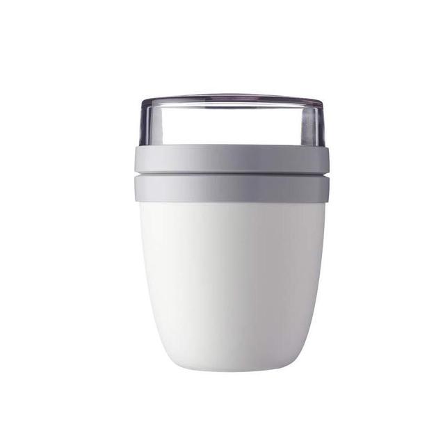 Rosti Mepal Duo Reusable Meal Prep Lunch Pot, Nordic Denim
