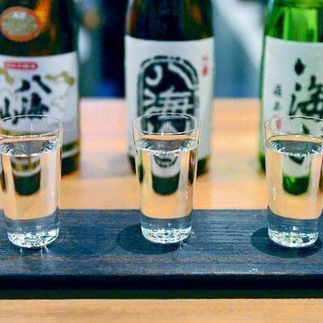Sake tasting in Osaka