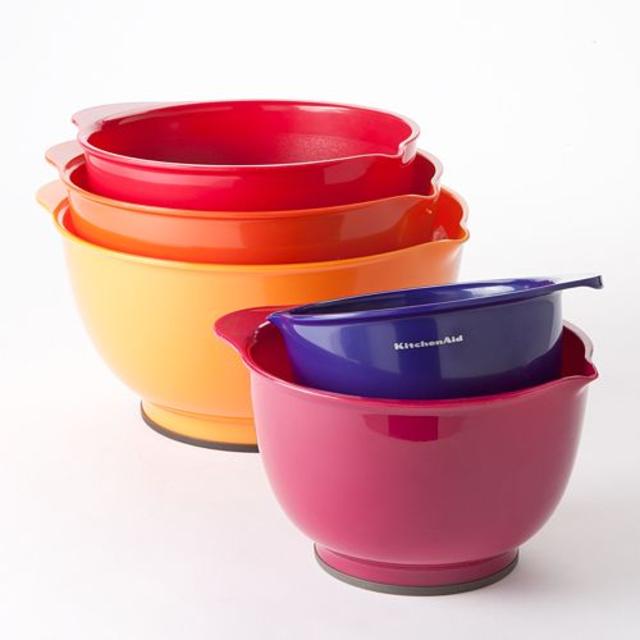 KitchenAid 5-pc. Multicolor Mixing Bowl Set