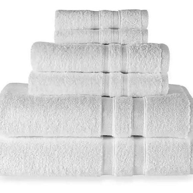 Wamsutta® Ultra Soft 6-Piece Bath Towel Set in White