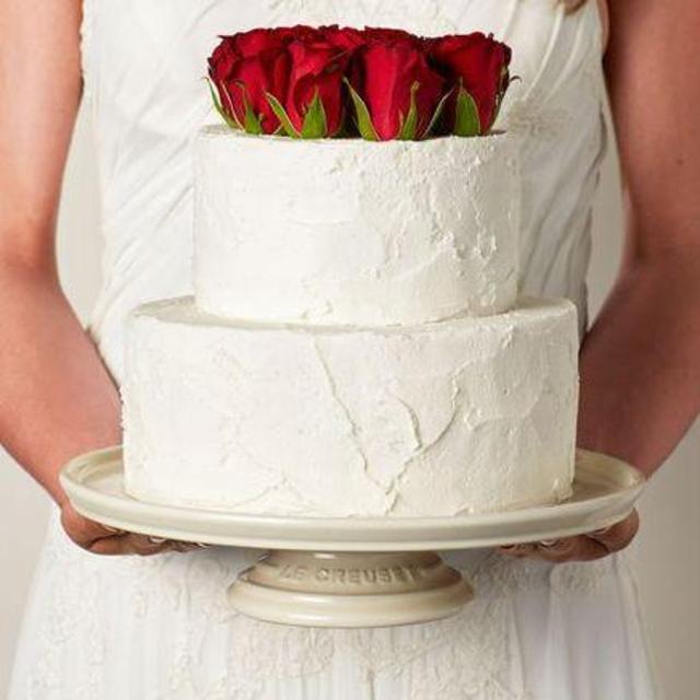 Cake Stand "White or Hibiscus"