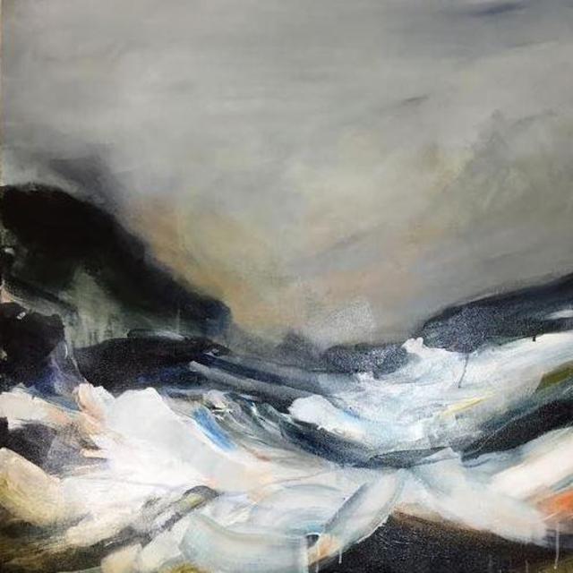 Morgan Dyer acrylic painting