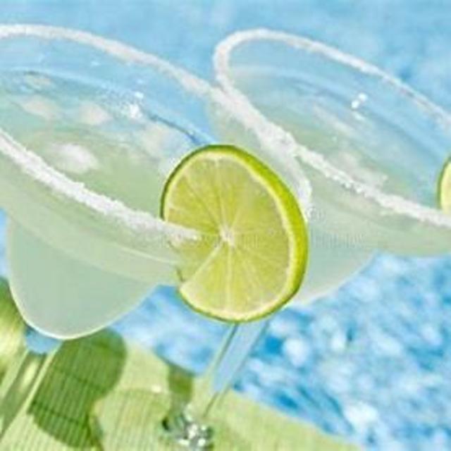 Margaritas by the Pool