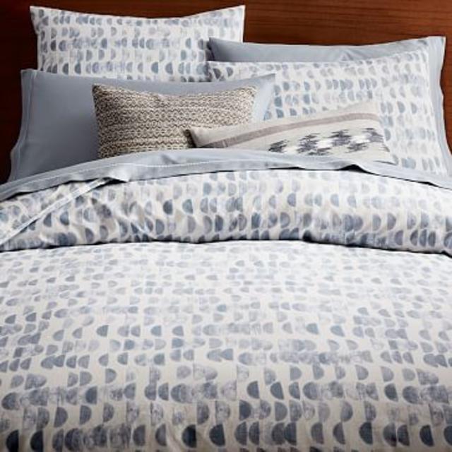 Organic Half Moon Duvet Cover + Shams