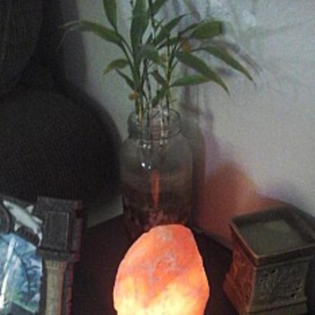 Himalayan Glow® Ionic Natural Salt Crystal Lamp