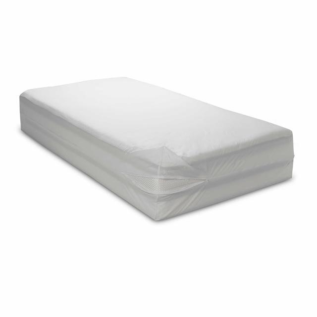 Bedcare™ by National Allergy® Cotton Allergy Mattress Protector in White