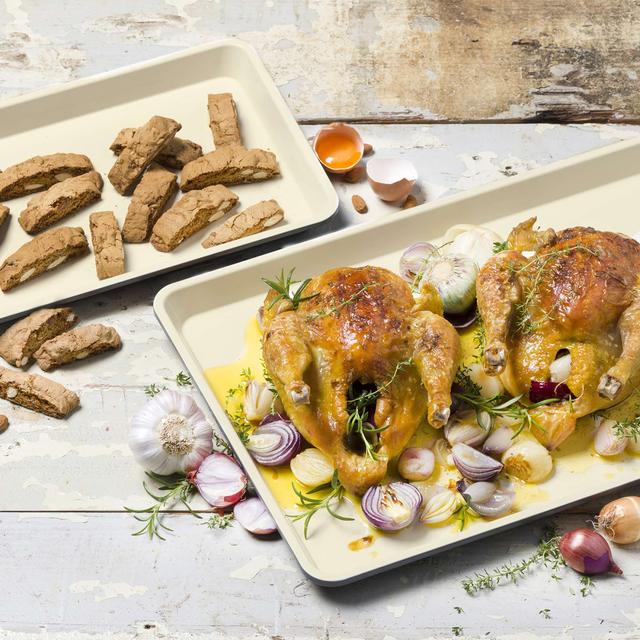 GreenPan Healthy Ceramic Nonstick Sheet Pans, Set of 2