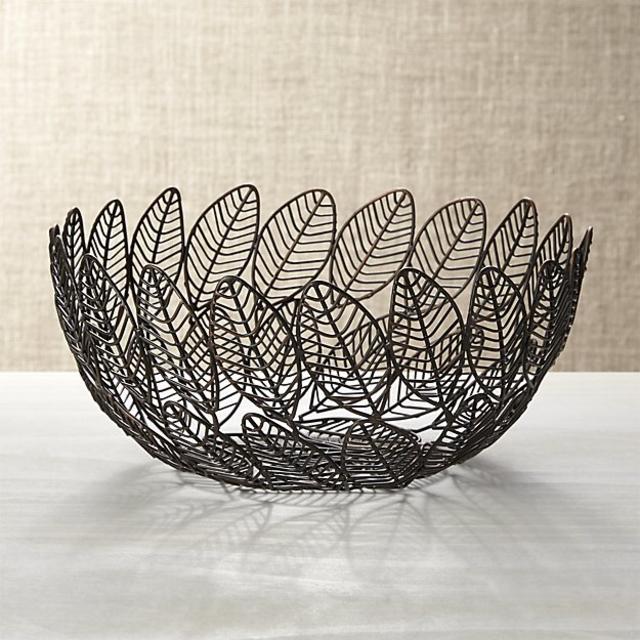 Leaf Wire Basket