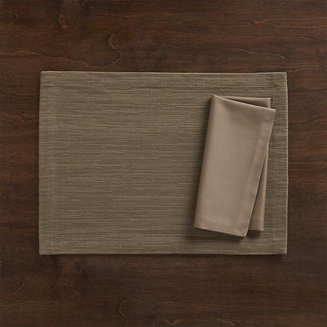 Grasscloth Brindle Placemats