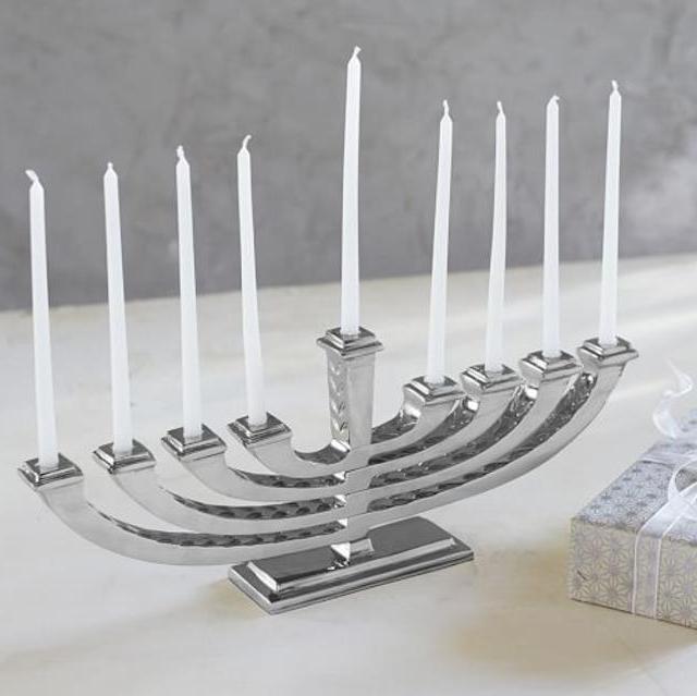 Engraved Menorah