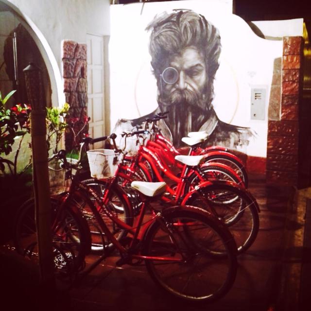 Biking in Bali