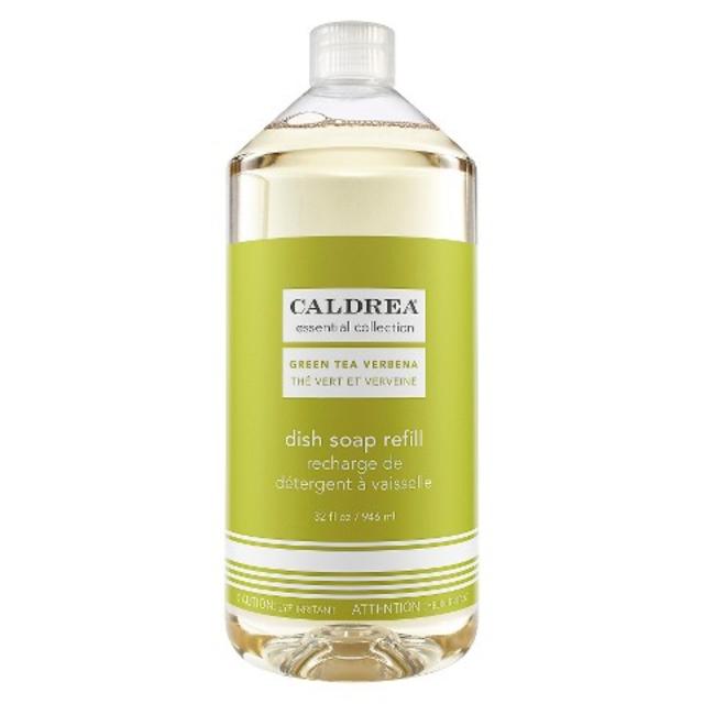 Caldrea Essentials Collection Green Tea Dish Soap Refill - 32 oz
