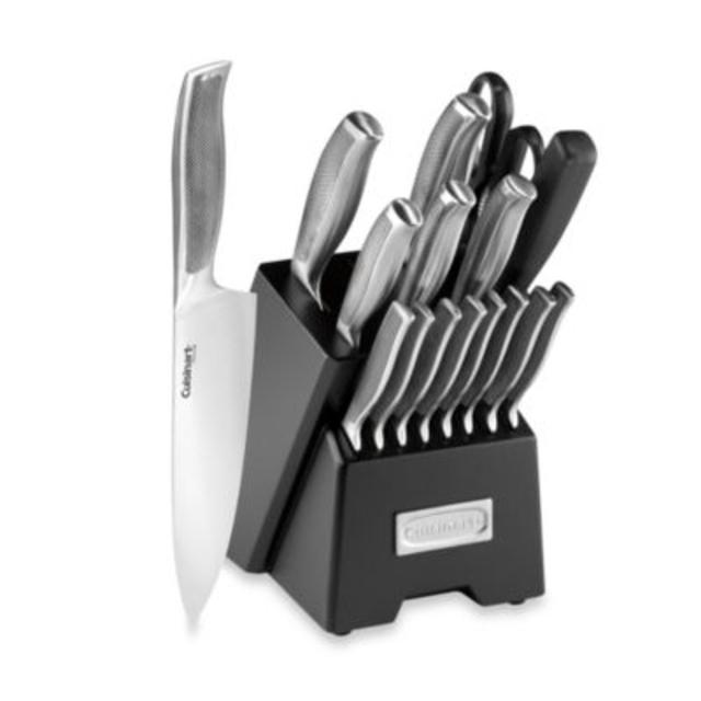 Cuisinart® Classic Impressions Stainless Steel 17-Piece Cutlery Set