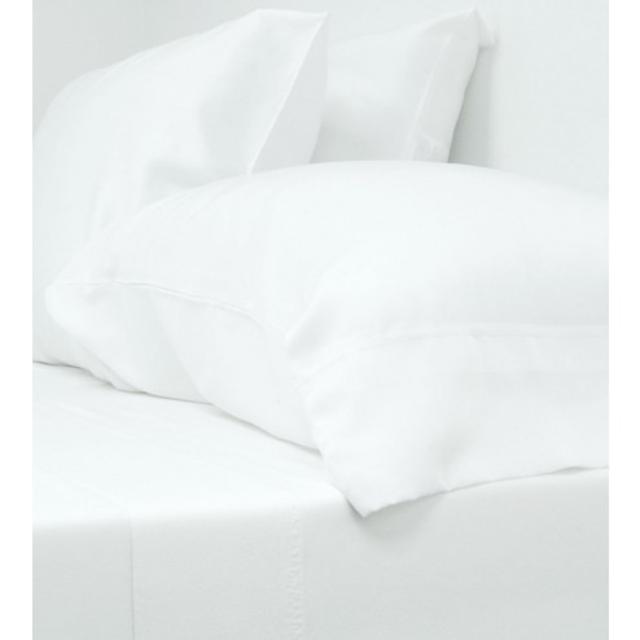 Bamboo Bed Sheet Set - White Queen Sized