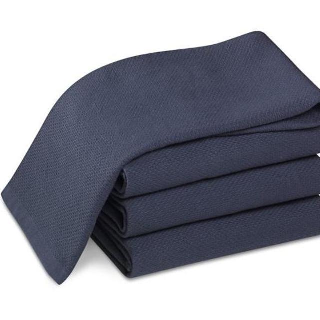 All Purpose Pantry Towels, Set of 4 - navy