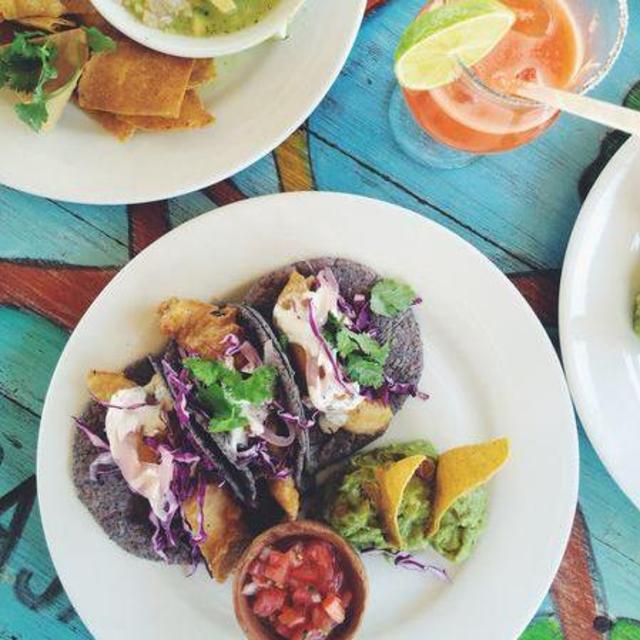 Fish Tacos at La Zebra