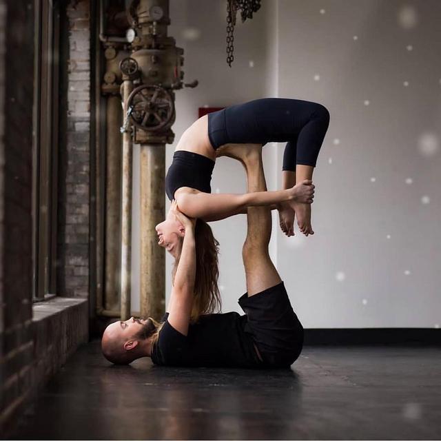 Acro Yoga Lesson