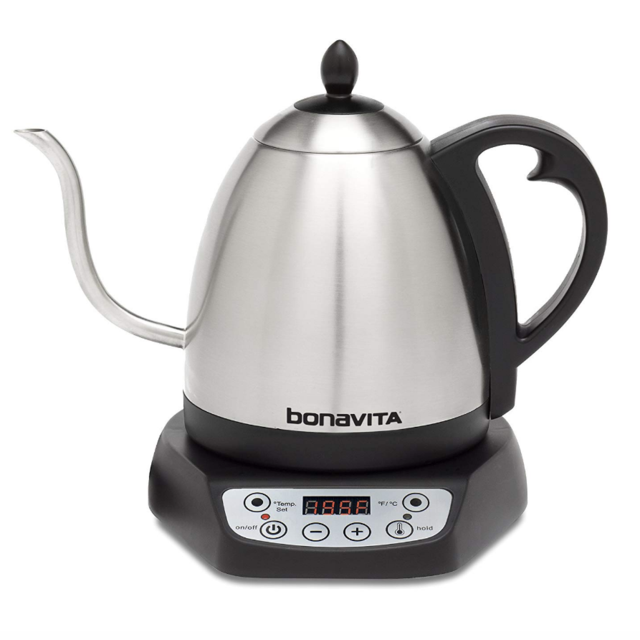 Bonavita BV382510V 1.0L Digital Variable Temperature Gooseneck Kettle