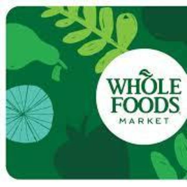 Whole Foods gift cards
