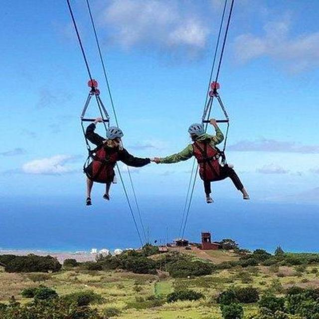 Zip Lining for Two