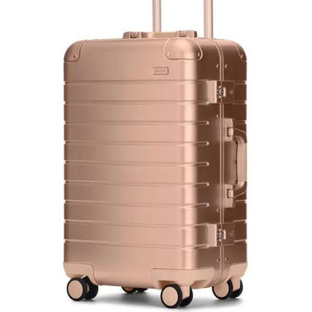 The Aluminum Edition - The Bigger Carry-On in Rose Gold