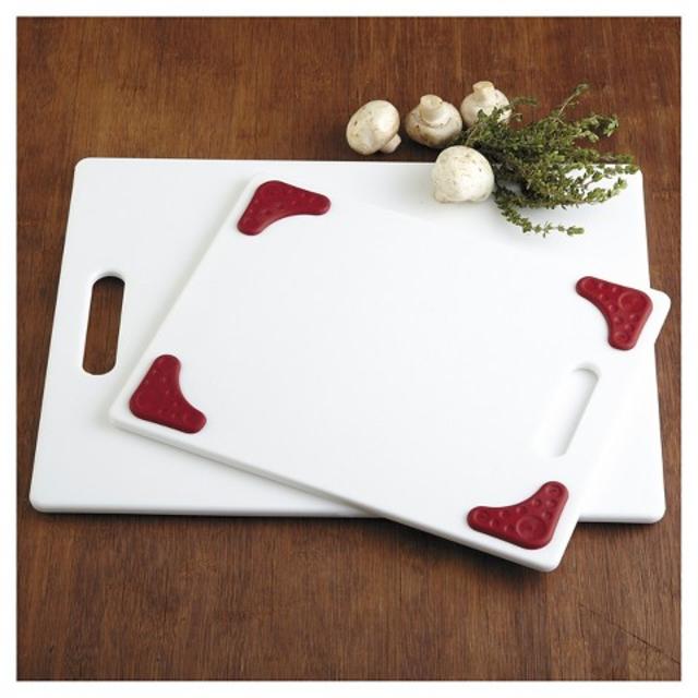 CHEFS White Gripper Cutting Board - Set of 2