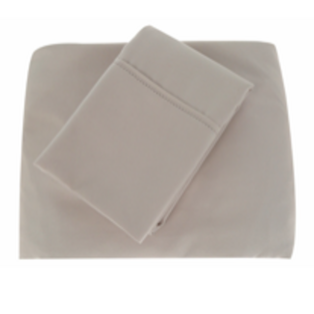 1 set - Grey Microfiber Sheets - individual