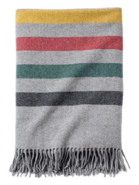 Glacier Park Stripe Throw