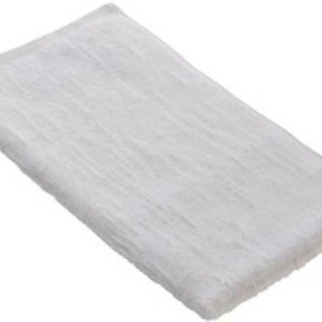 Portico Organic Slub Hand Towel, 16 by 28-Inch, Cloud