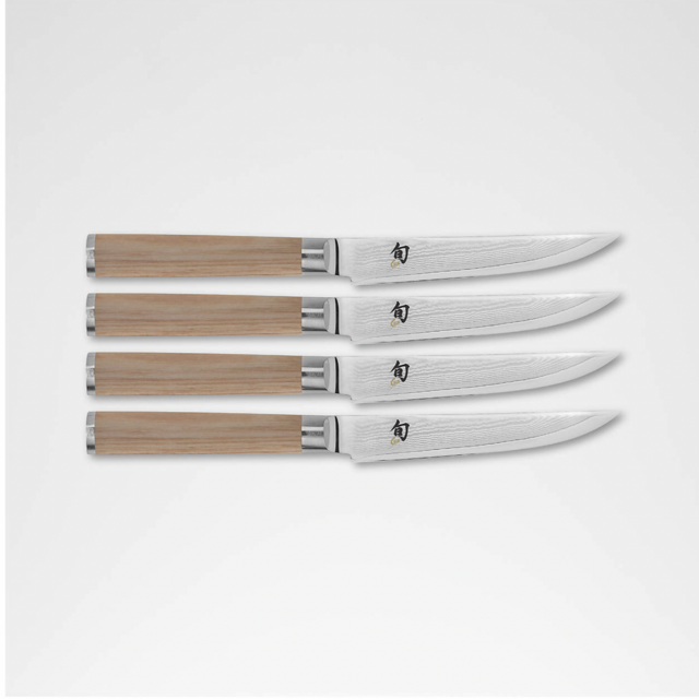 Shun Classic Blonde Steak Knives, Set of 4