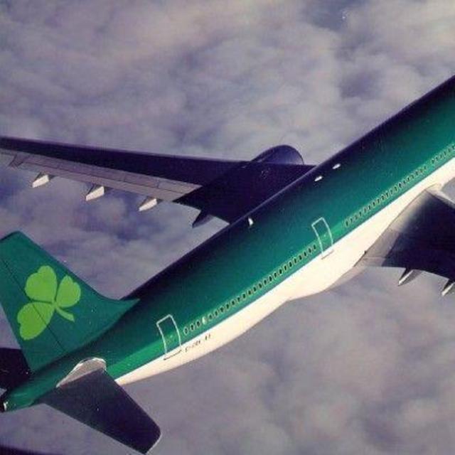 Flight from Cork, Ireland to Birmingham, England