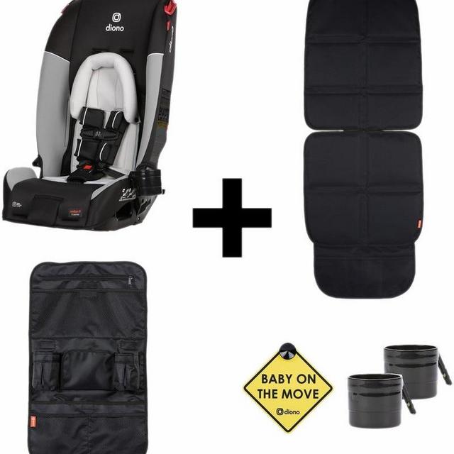 Diono Radian 3RX All-in-One Convertible Car Seat Bonus Pack 2020 Grey Limited Edition