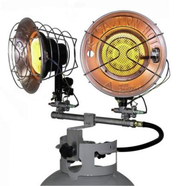 30k LP Double Tank Top Gas Portable Heater - CSA