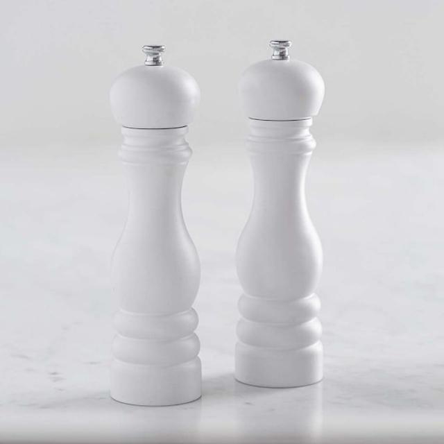 Peugeot Paris Matte White Salt & Pepper Mills - Salt Mill