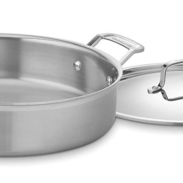 Cuisinart MCP55-30N MultiClad Pro Stainless 5-1/2-Quart Casserole with Cover
