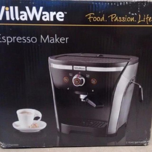 VillaWare 15 Bar Pressure Pump Espresso Maker