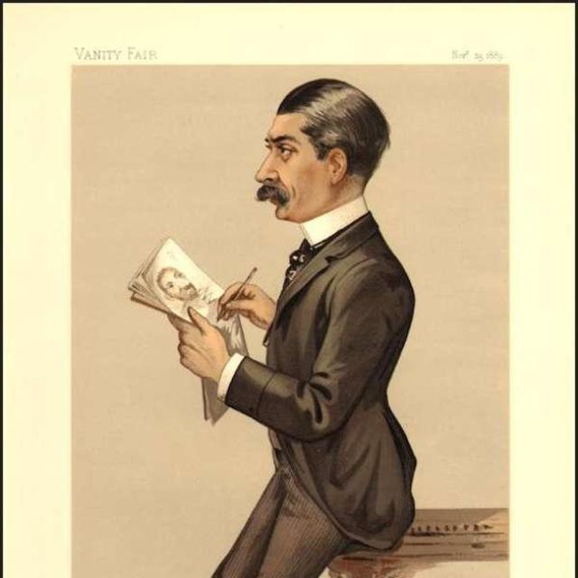 Vanity Fair Print: Sir Leslie Ward 1889