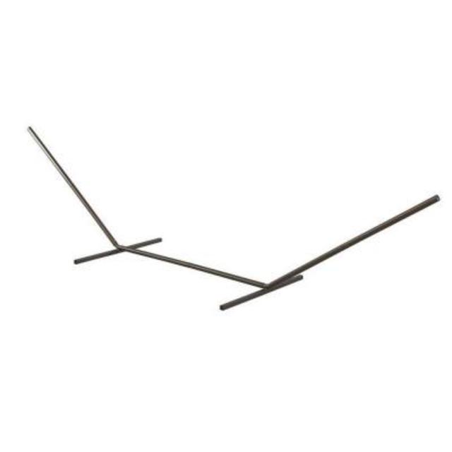 Belize 15 ft. Premium Metal Double Hammock Stand in Bronze