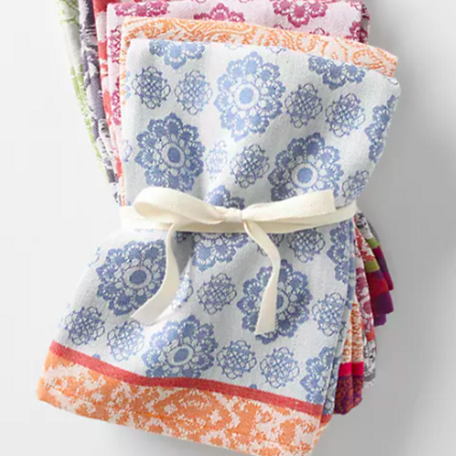 Nifty Jacquard Napkins, Set of 6